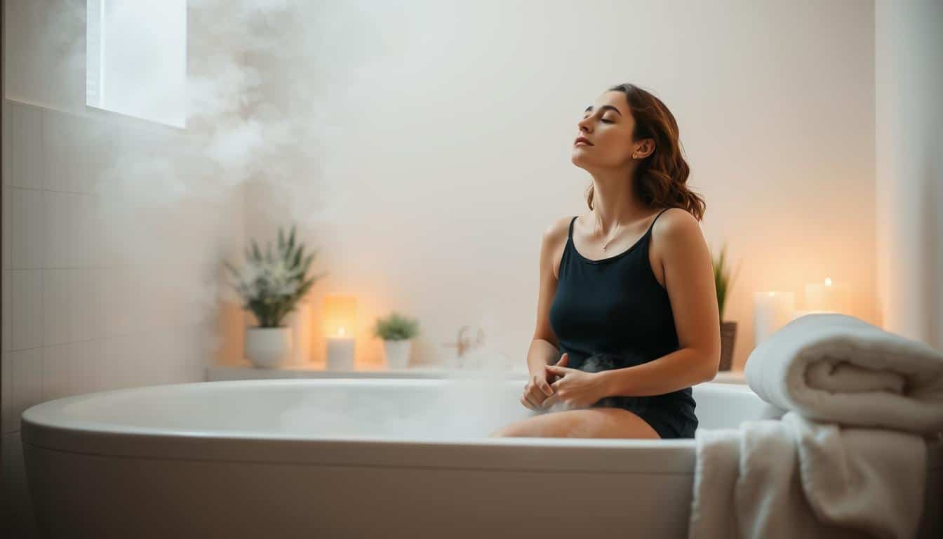 shower meditation for busy parents