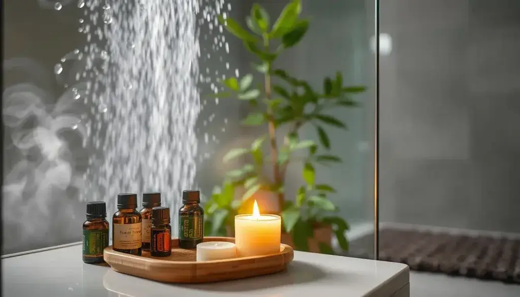 aromatherapy in the shower