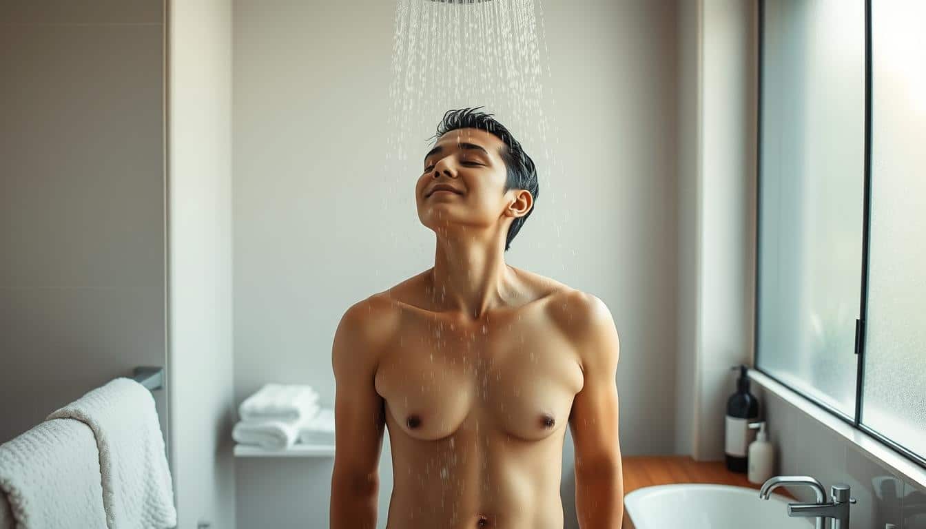 shower relaxation techniques for busy parents