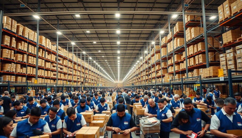 Rise of Amazon Workforce