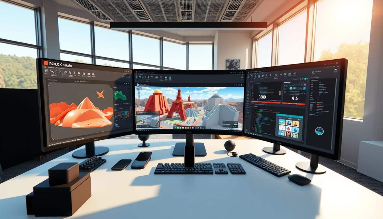 Roblox Studio game development