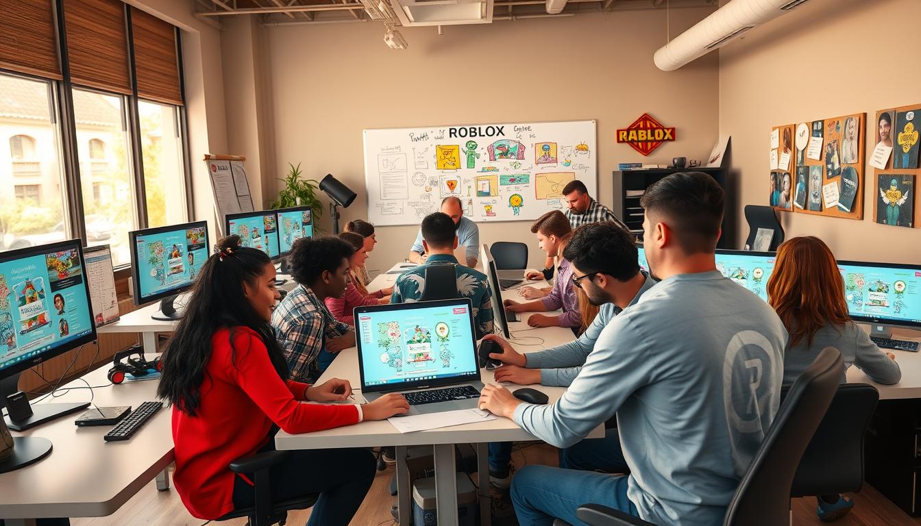 Roblox game development