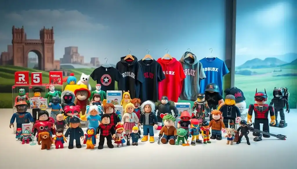Roblox merchandise overview