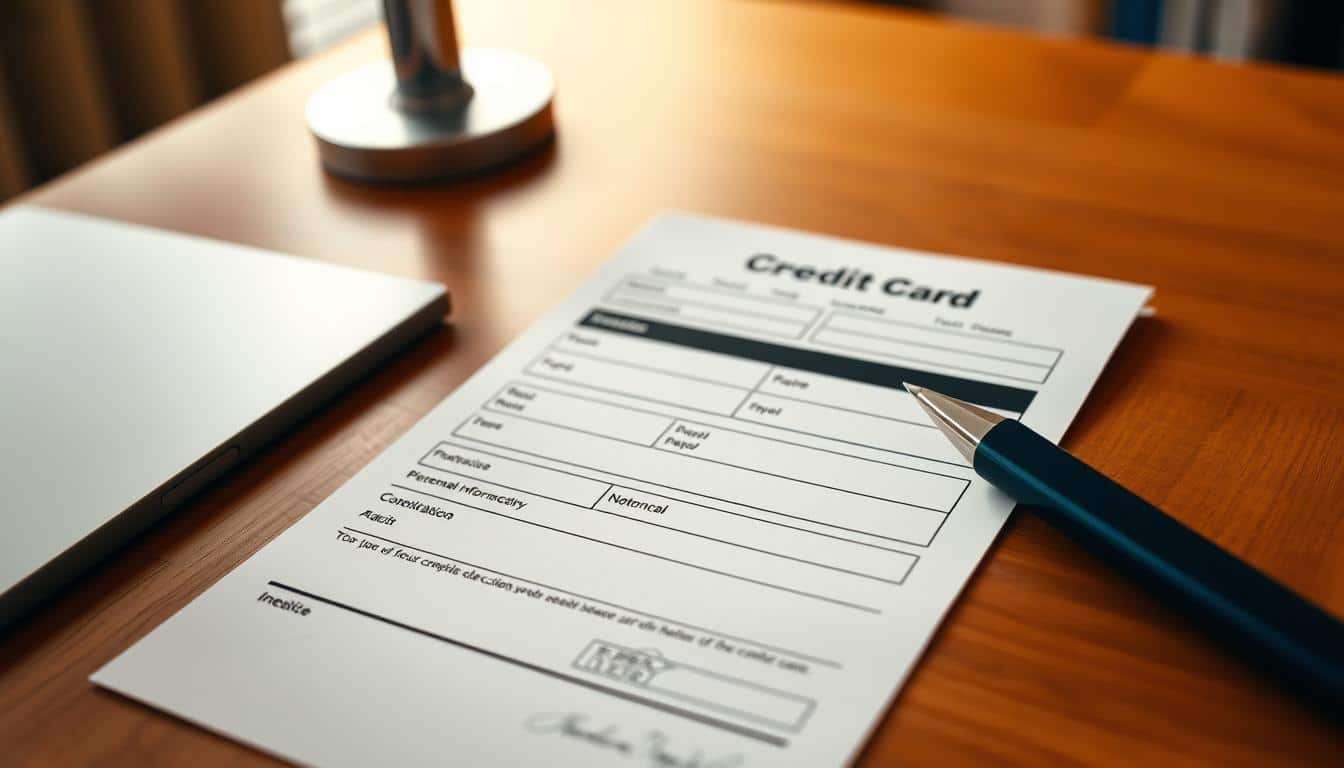 credit card application