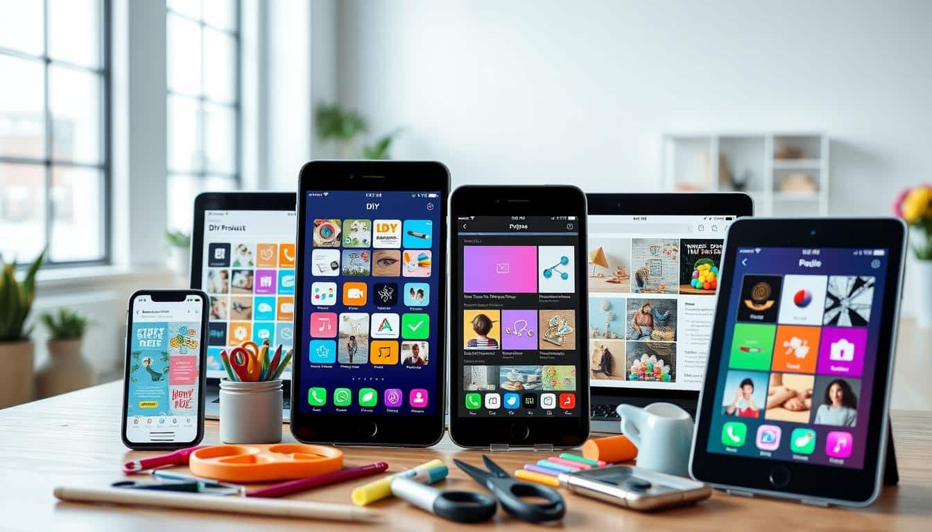 DIY and craft project apps