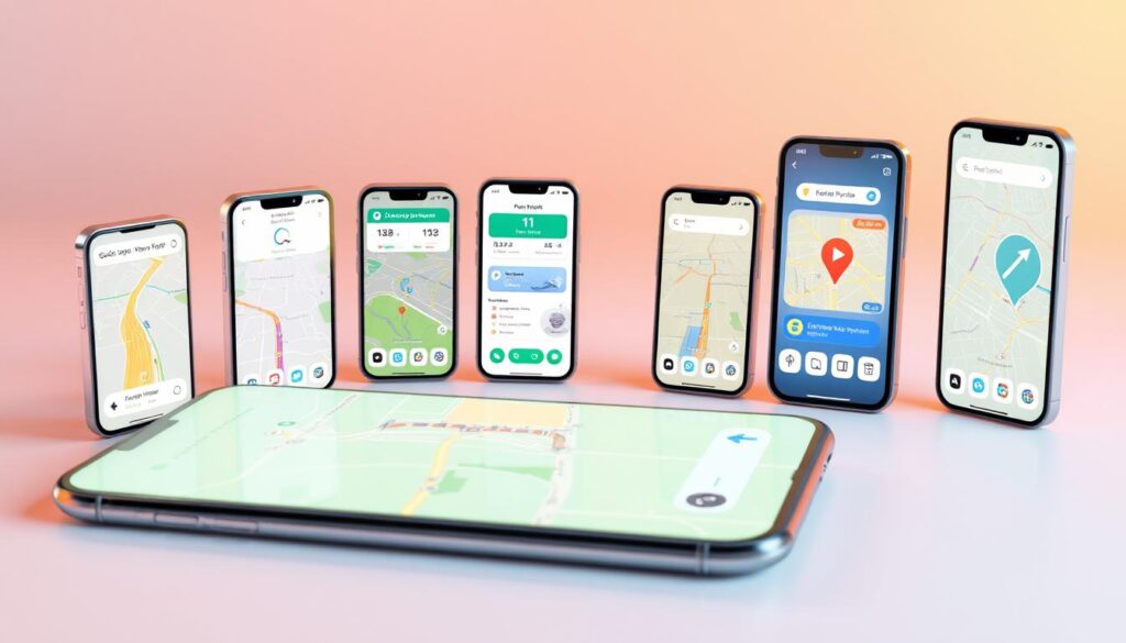 GPS navigation apps
