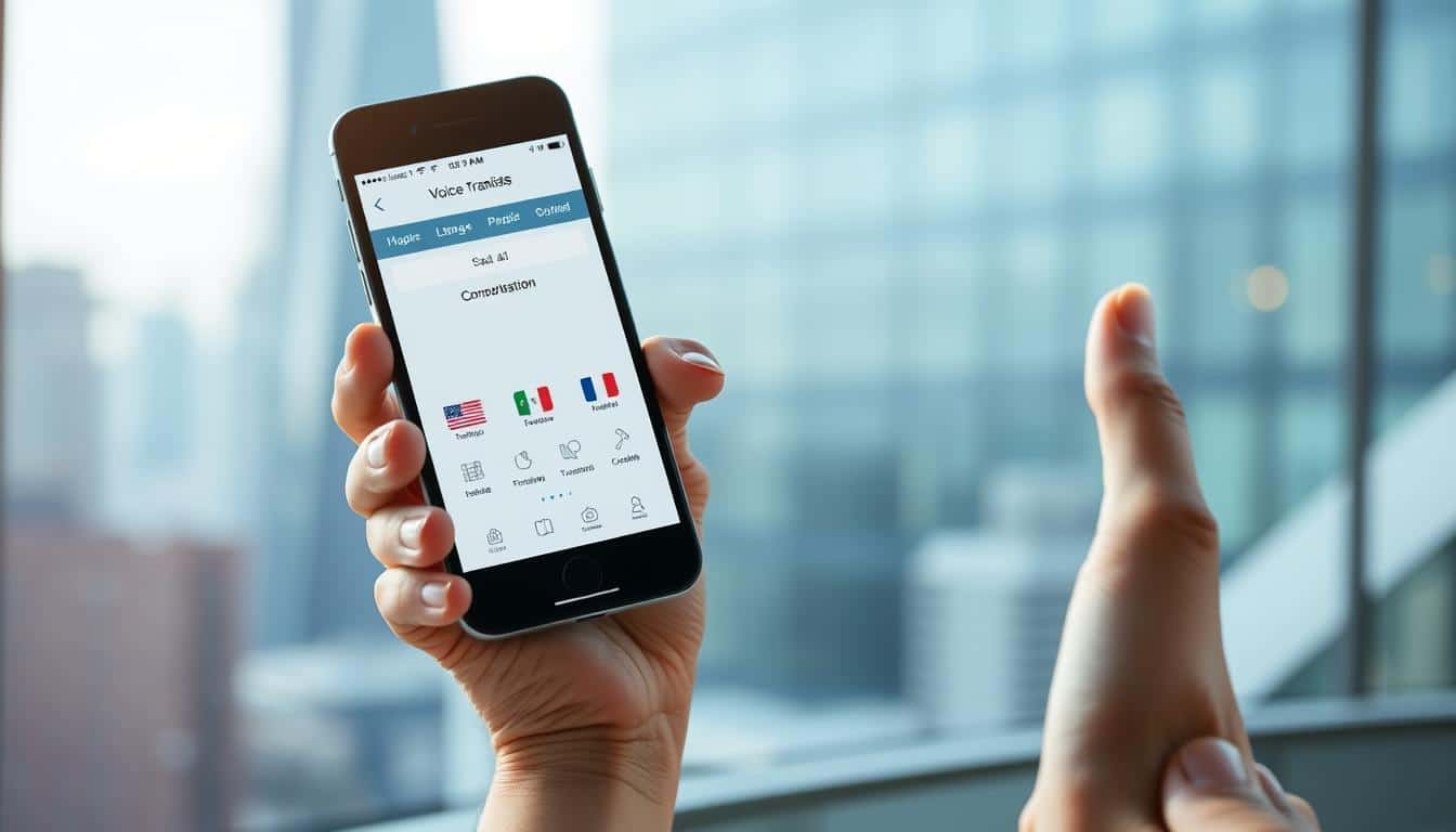 Instant Voice Translator app providing real-time translation solutions
