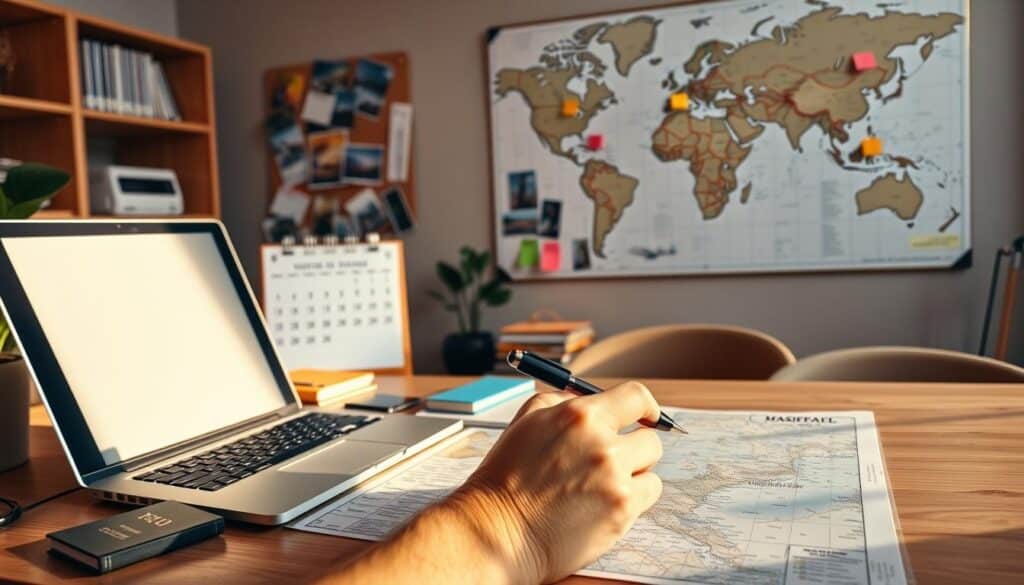 travel planning process